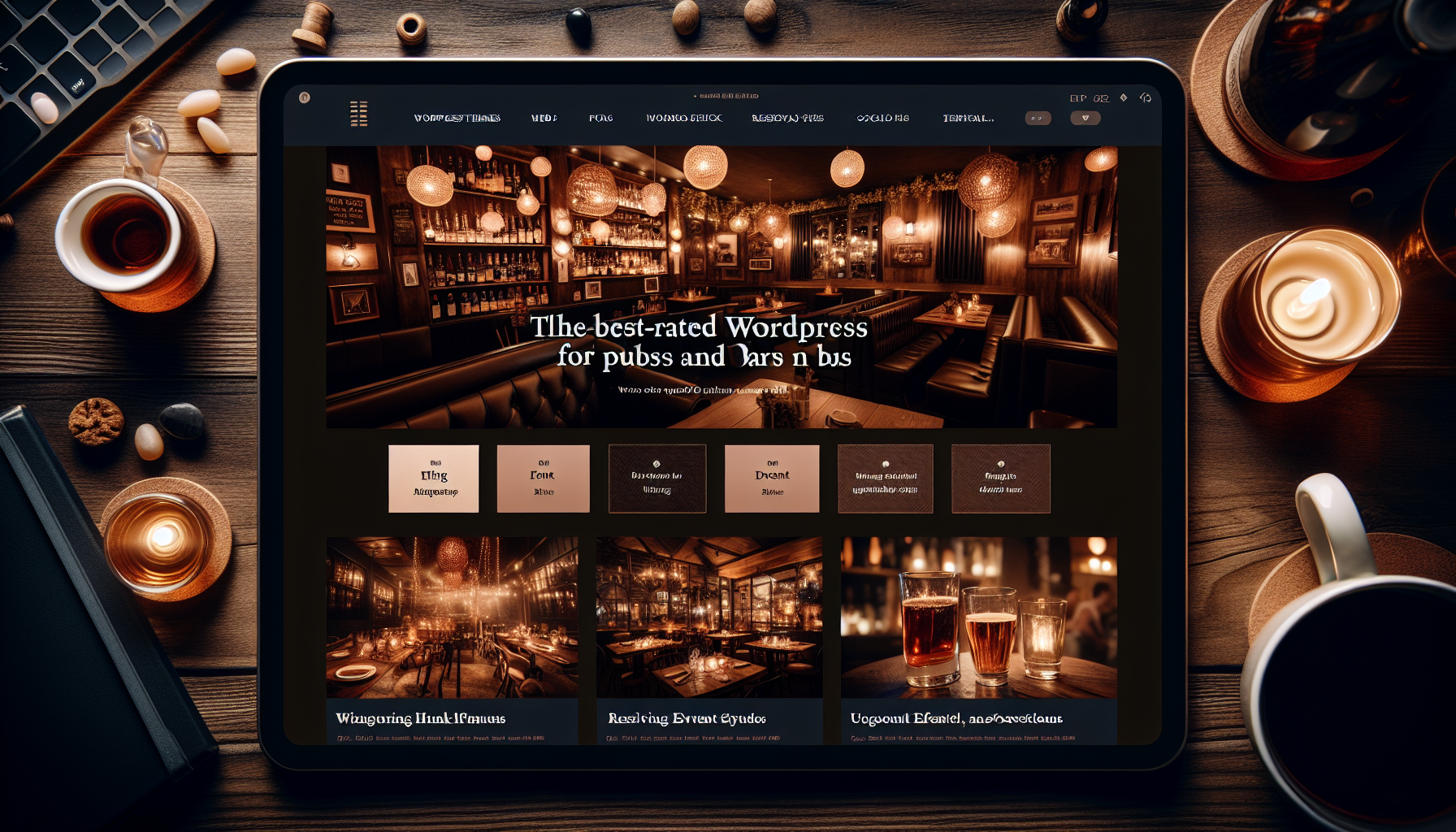 2022's Most Popular WordPress Themes for Pubs and Bars
