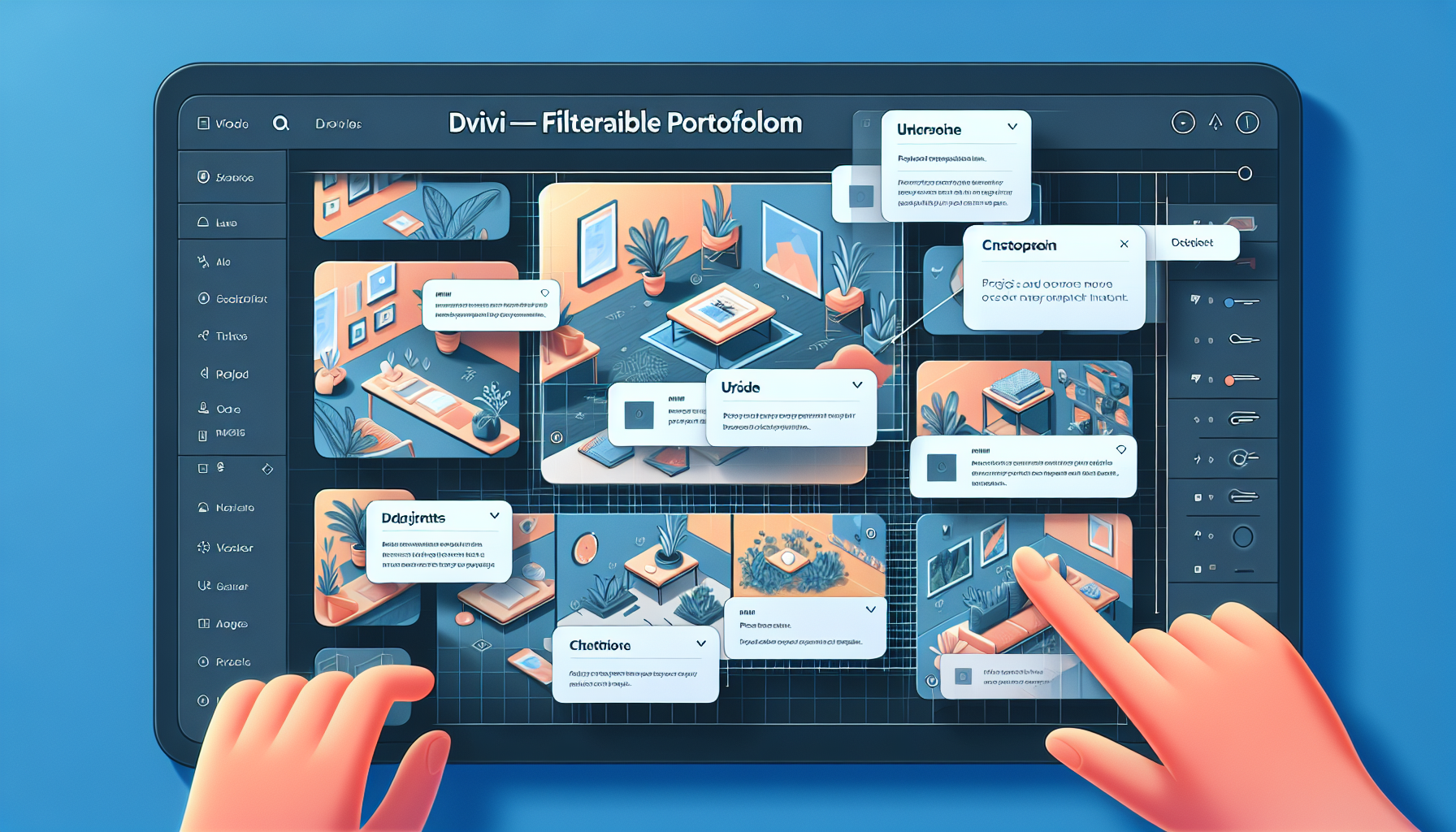 Customizing the Project Overlay in Divi's Filterable Portfolio Module