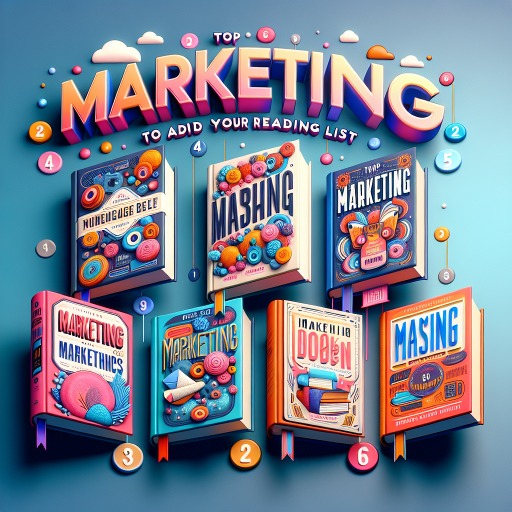 Top 6 Marketing Books to Add to Your Reading List in 2024