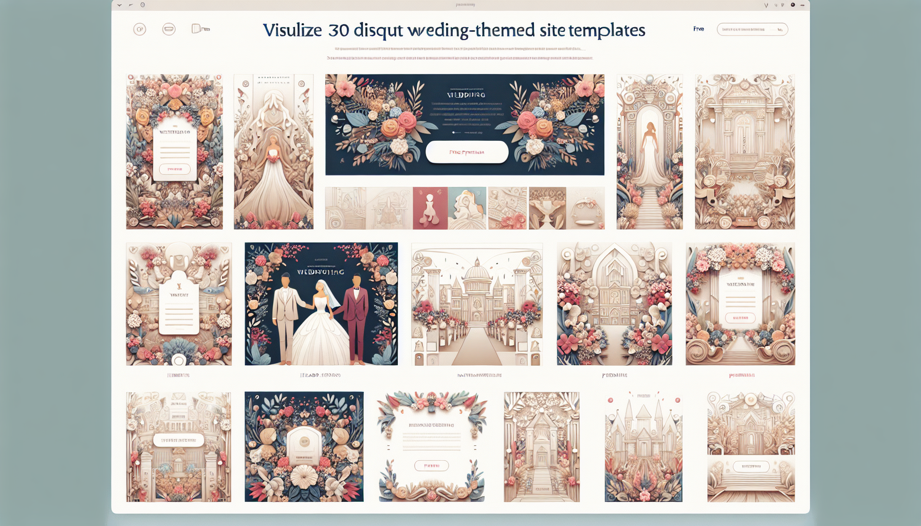 Explore 30 Top-Rated Wedding WordPress Themes (Free & Premium)