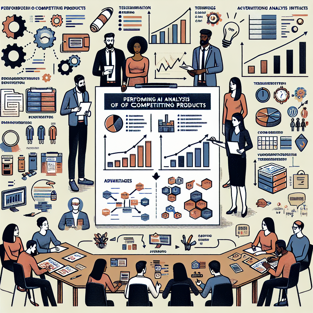 Performing an analysis of competing products: Advantages and techniques.