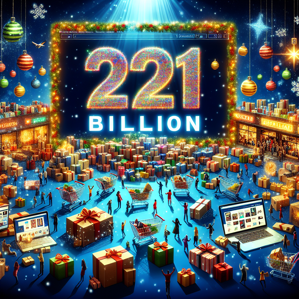 Record-Breaking $221 Billion Online Holiday Season Sales