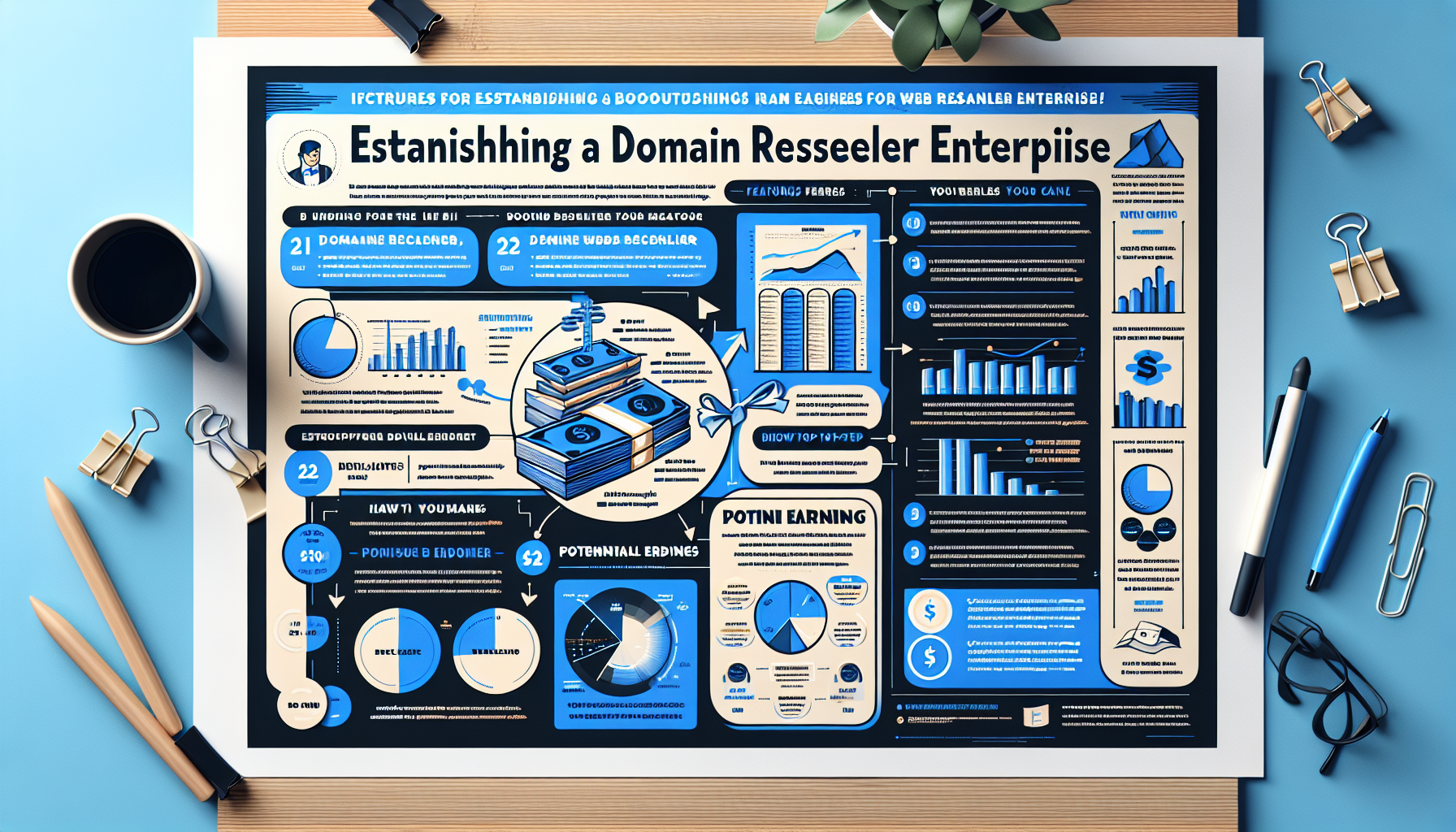 Instructions for Establishing a Domain Reseller Enterprise: Boost Earnings for Your Website Development or Agency Company.