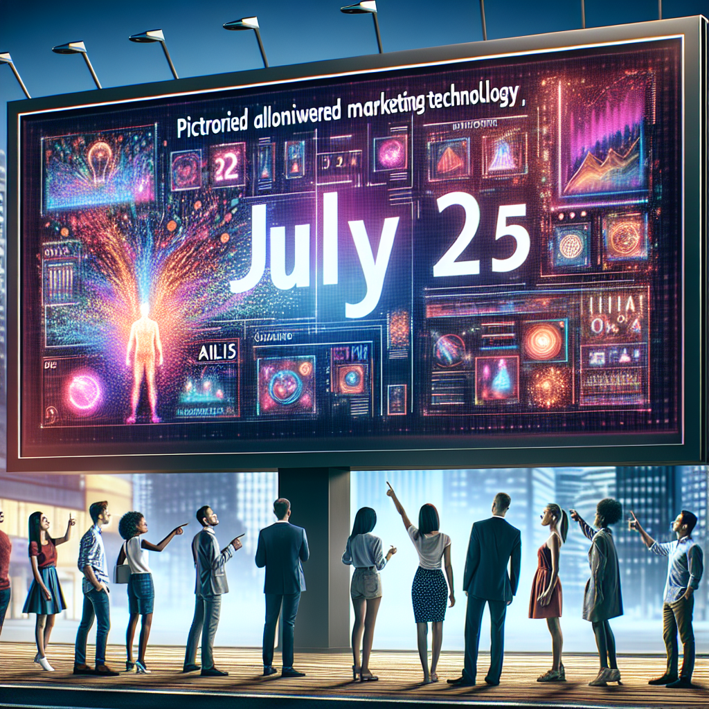 Latest Updates and Announcements in AI-Powered Marketing Technology: July 25
