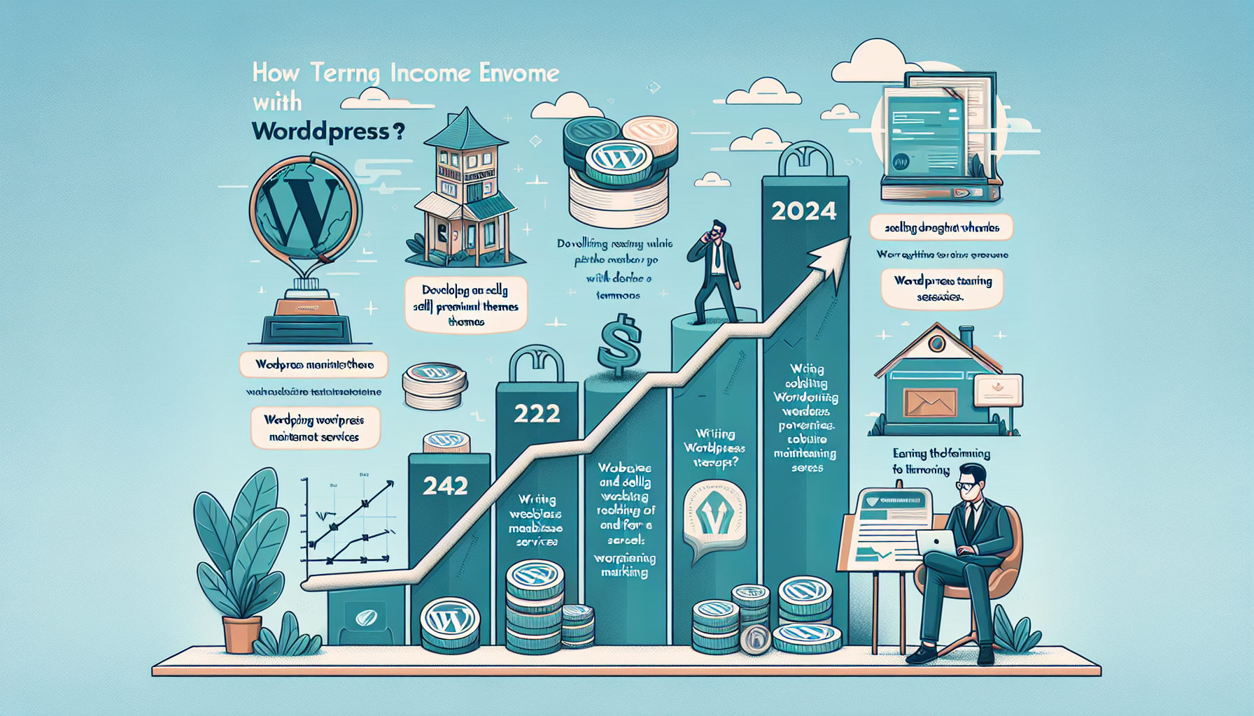 Strategies for Earning Income with WordPress in 2024