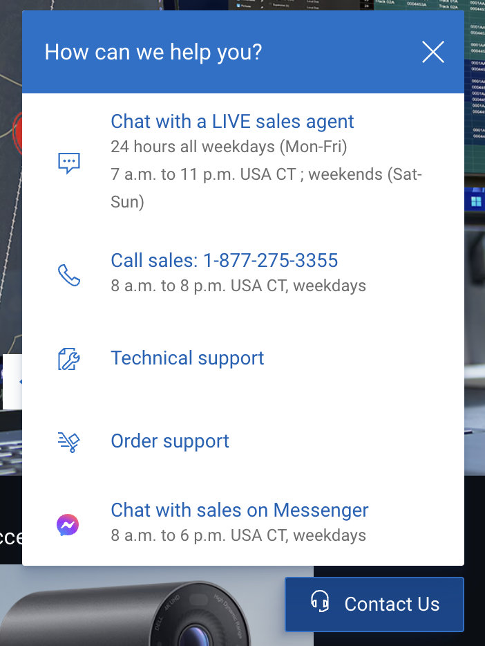 example of multichannel digital customer service from dell