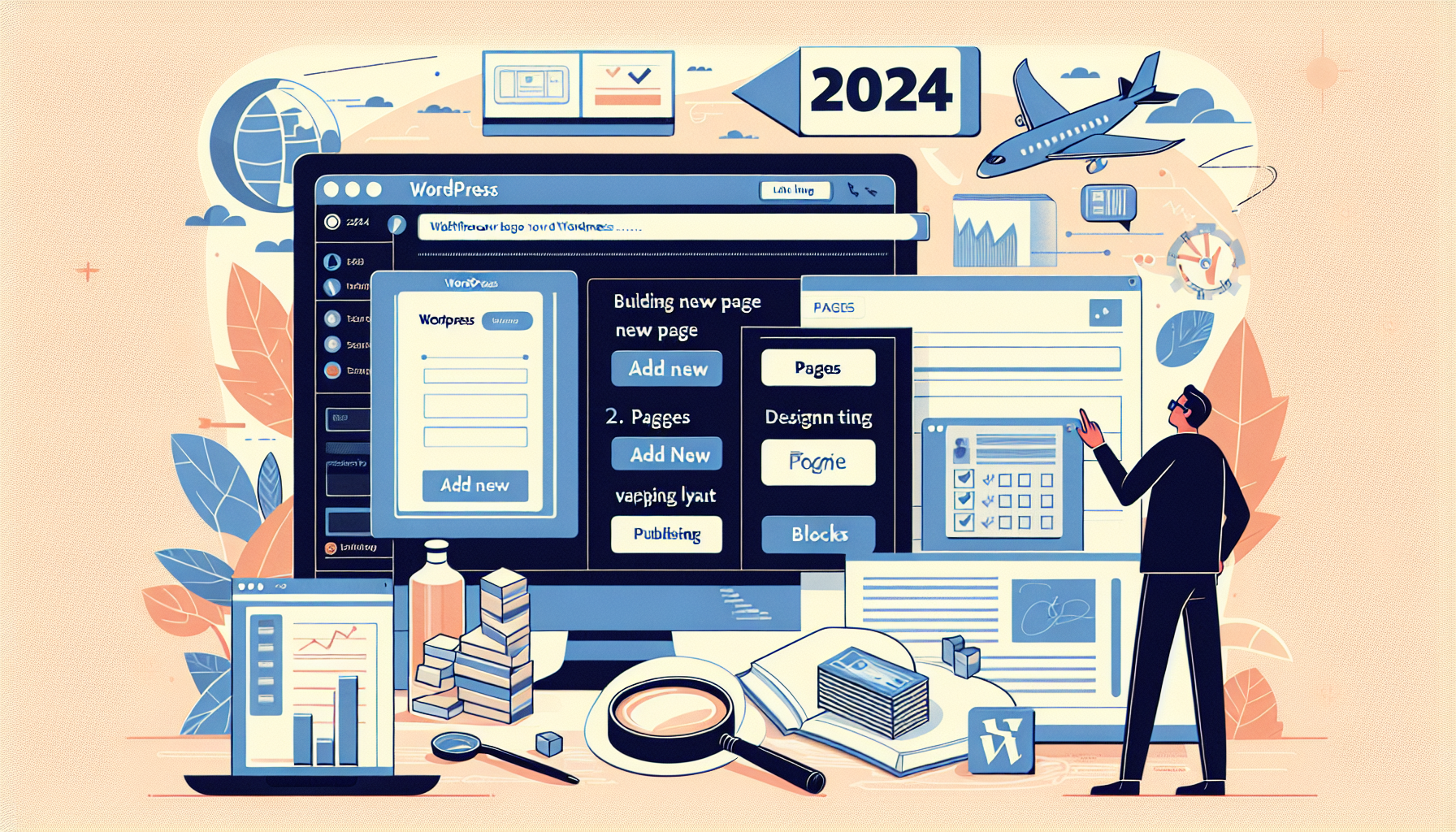 A Step-by-Step Guide to Creating a New Page in WordPress in 2024