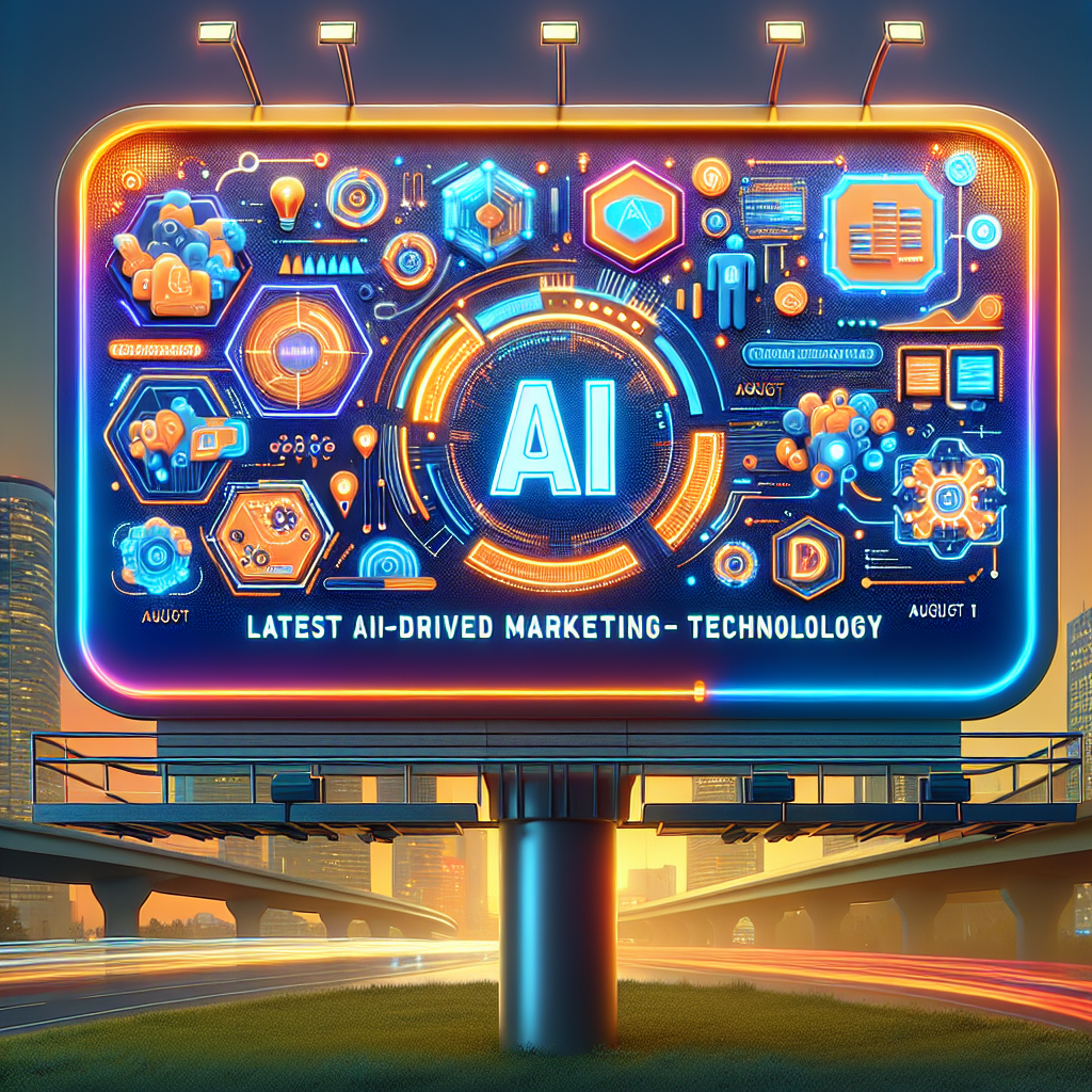 AI-Driven Marketing Technology Updates and Announcements for August 1