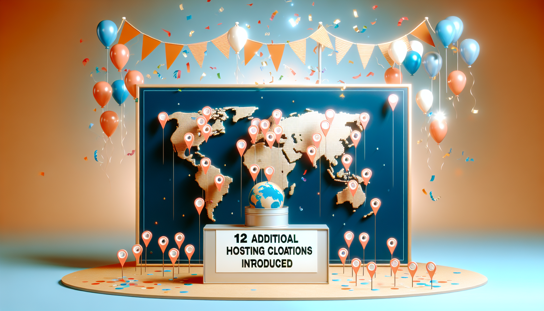 Announcement of Expansion: 12 Additional Hosting Locations Introduced