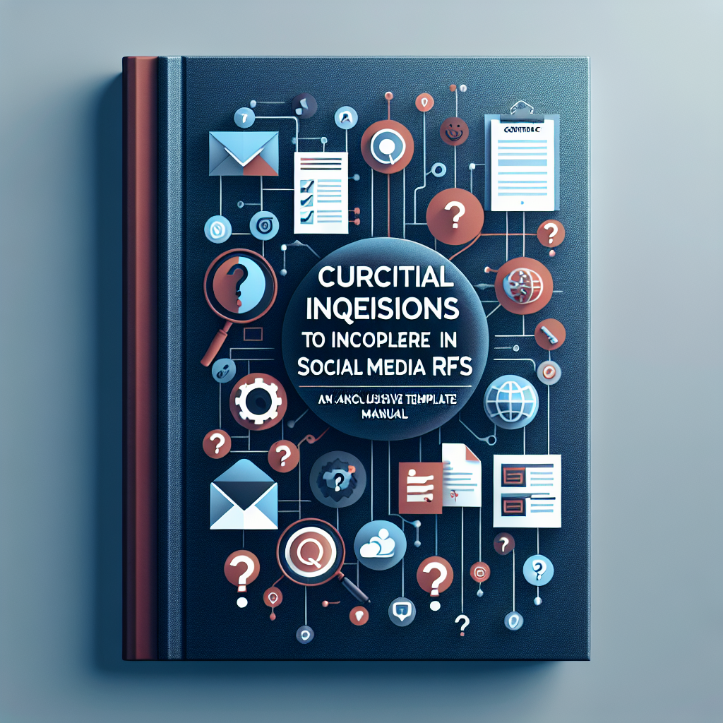 Crucial Inquiries to Incorporate in Social Media RFPs: An All-Inclusive Template Manual