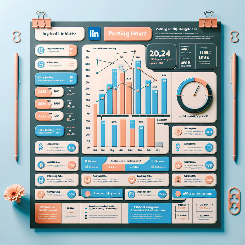 Optimal Posting Hours for LinkedIn in 2024