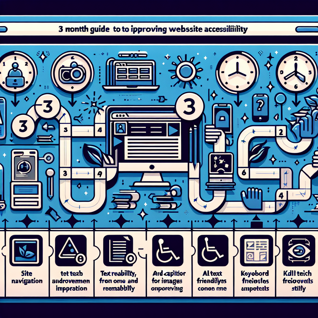Three-Month Guide to Enhancing Website Accessibility by Edna Chavira
