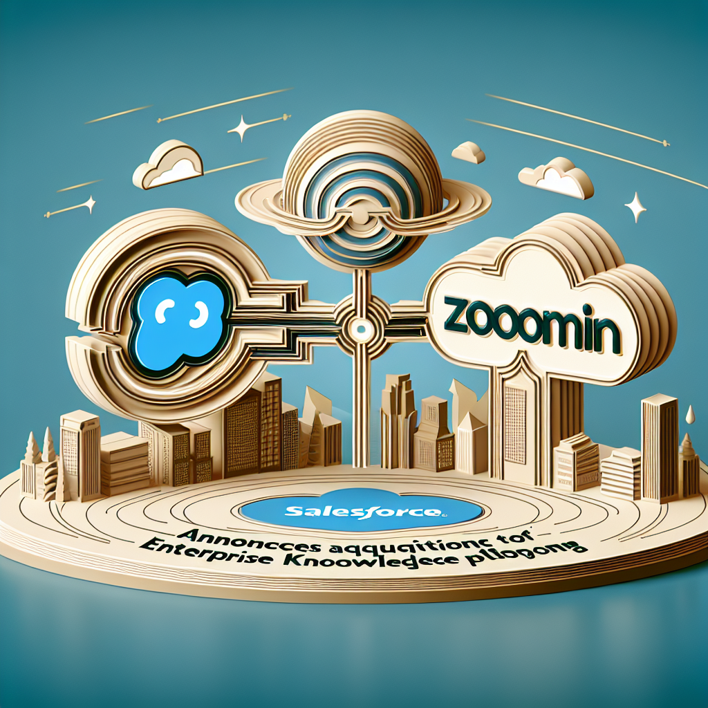 Salesforce Announces Acquisition of Enterprise Knowledge Platform Zoomin