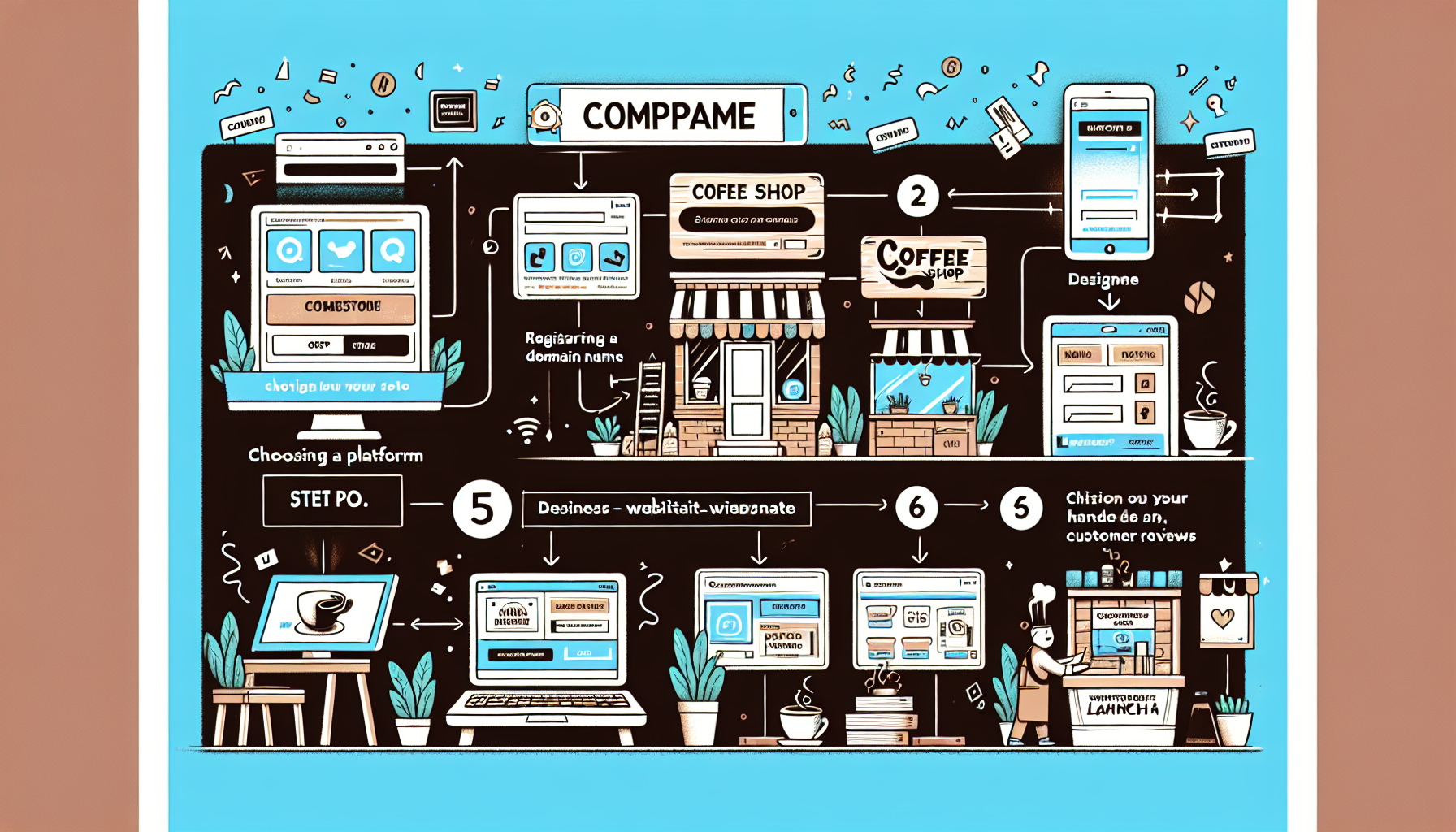 A Step-by-Step Guide to Building a Coffee Shop Website Efficiently