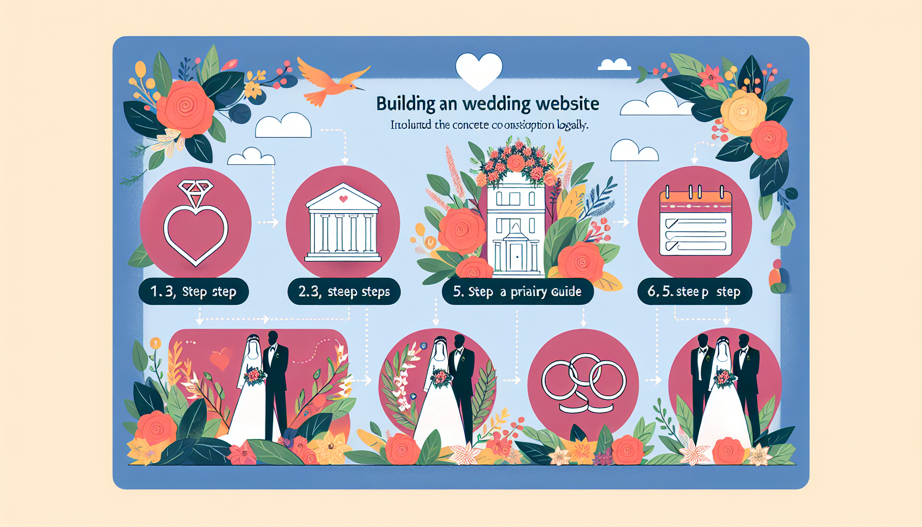 Creating Your Ideal Wedding Website: A Step-by-Step Guide in 5 Simple Steps