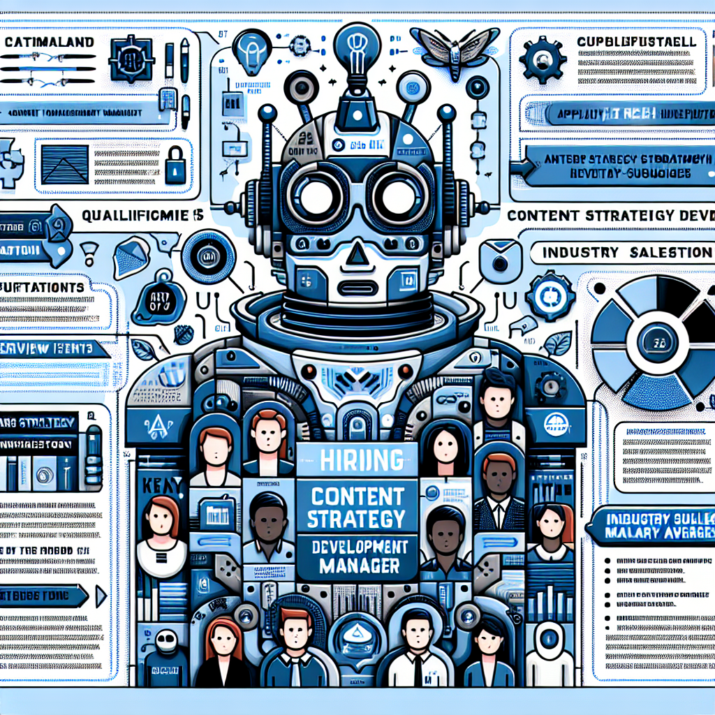 Guide to Hiring a Content Strategy Development Manager: Insights from MarTechBot