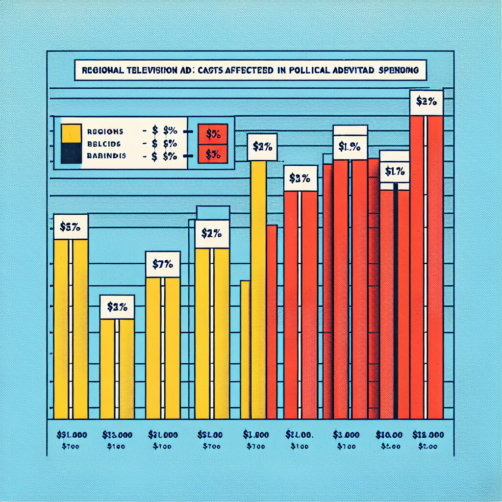 Regional CTV Advertising Costs for Brands Impacted by Shifts in Political Ad Spending