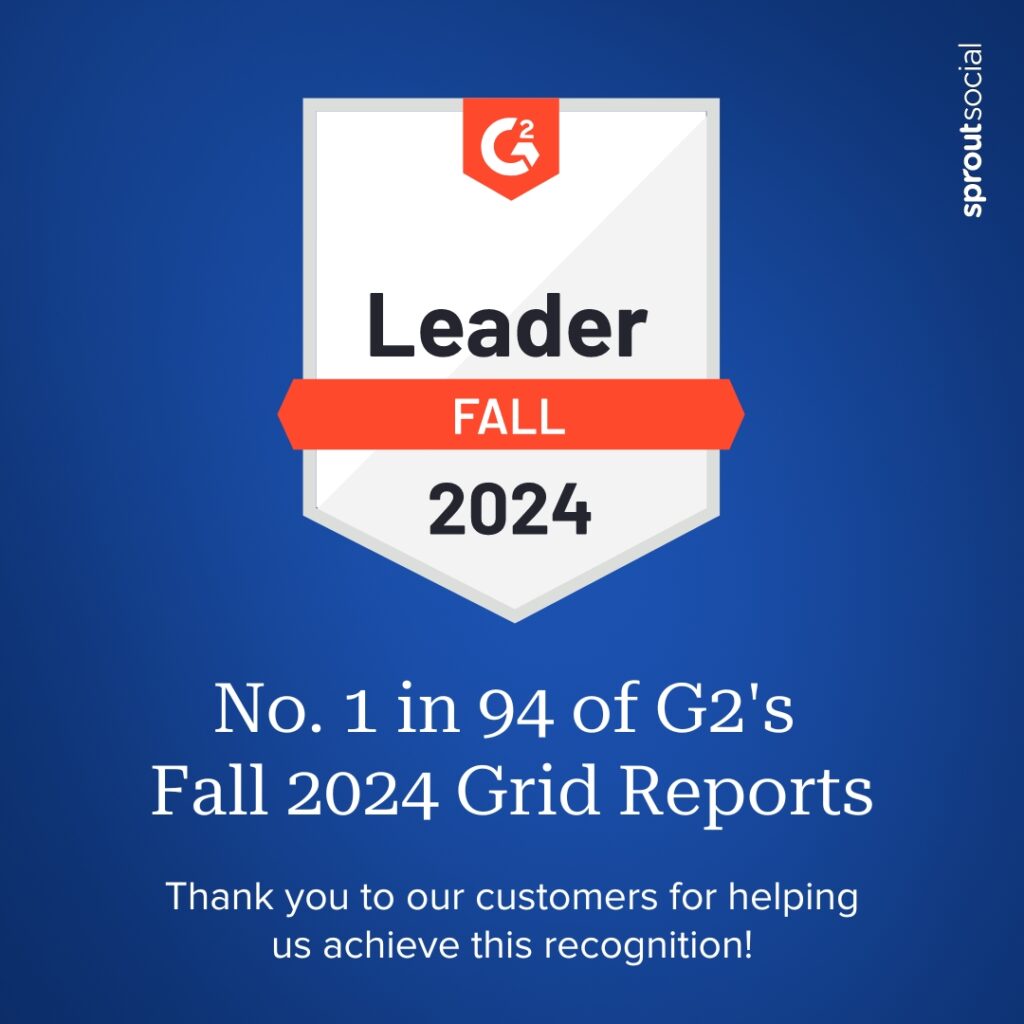 A G2 awards badge highlighted with a caption reading