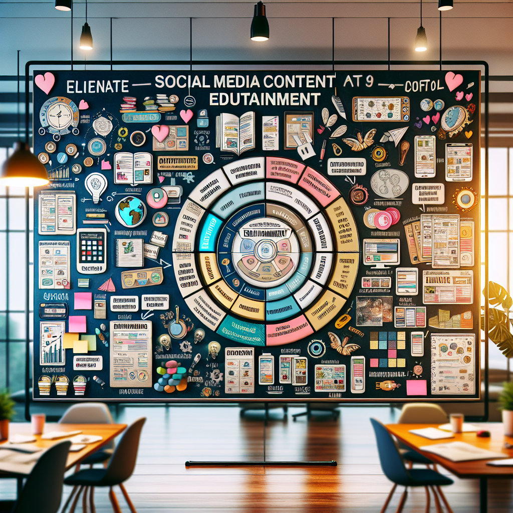 Creating a Powerful Social Media Content Plan for Edutainment