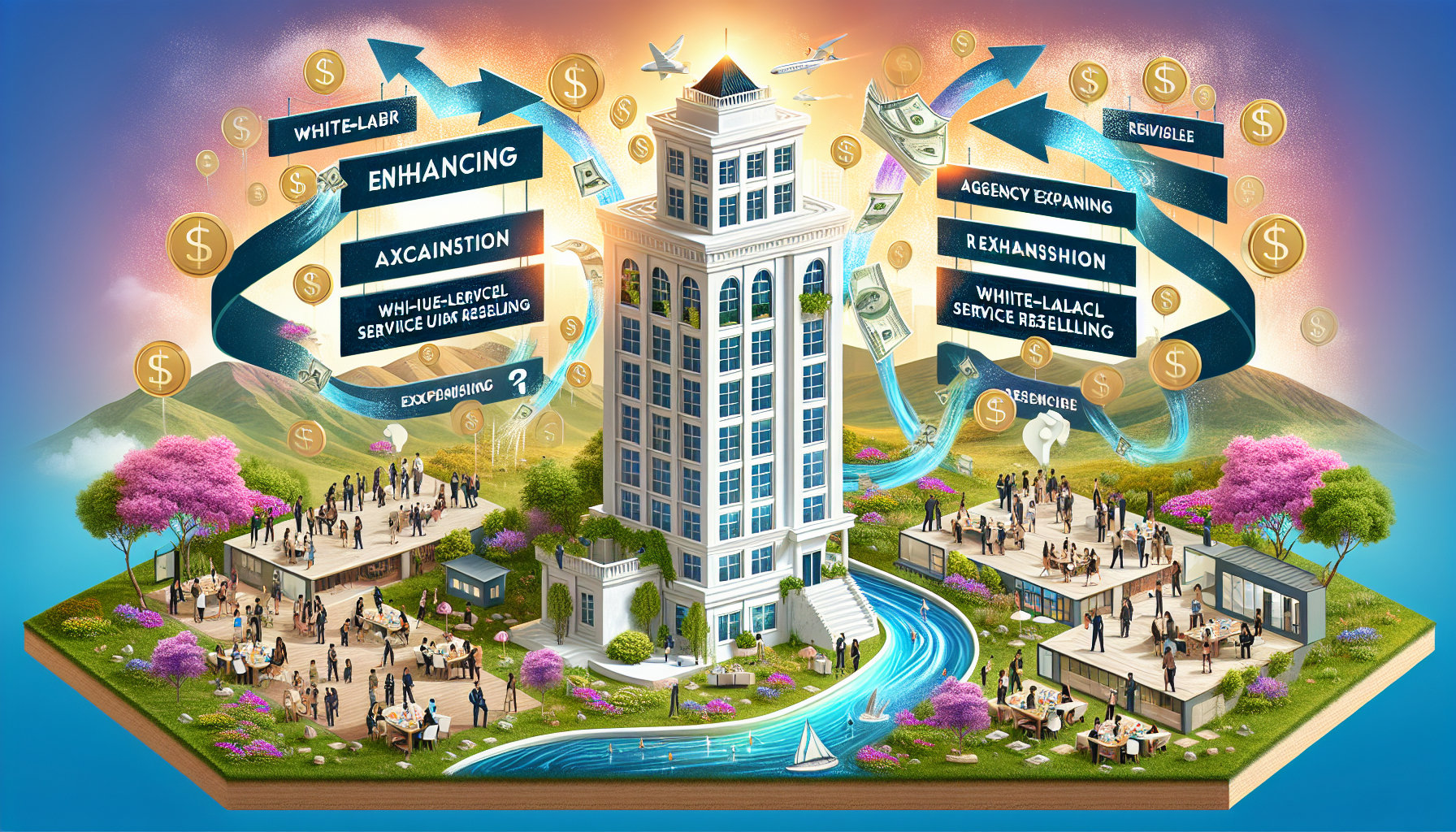 Enhance Agency Expansion and Income through White-Label Service Reselling