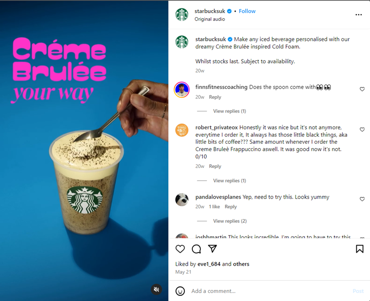 Starbucks Instagram GIF