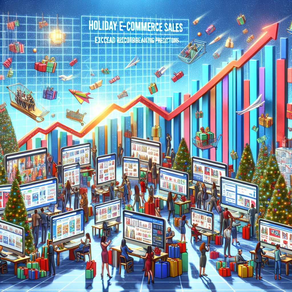 Holiday E-Commerce Sales Exceed Record-Breaking Predictions