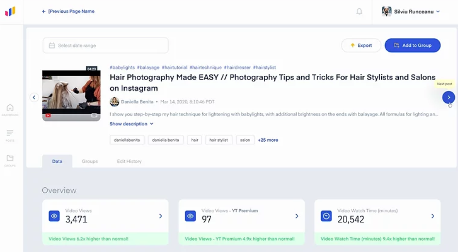 measure studio youtube analytics