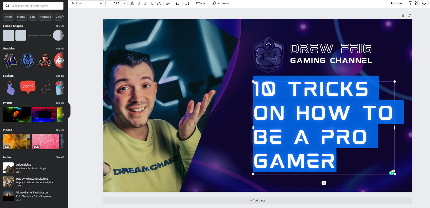 canva youtube thumbnail editor