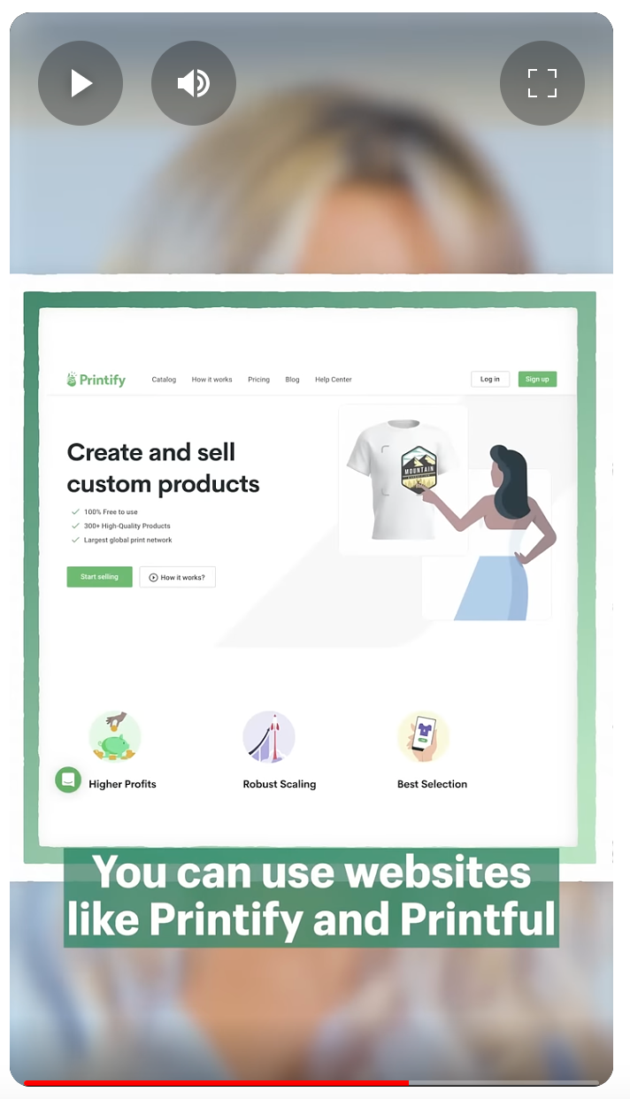 YouTube Short from Shopify answering FAQs.