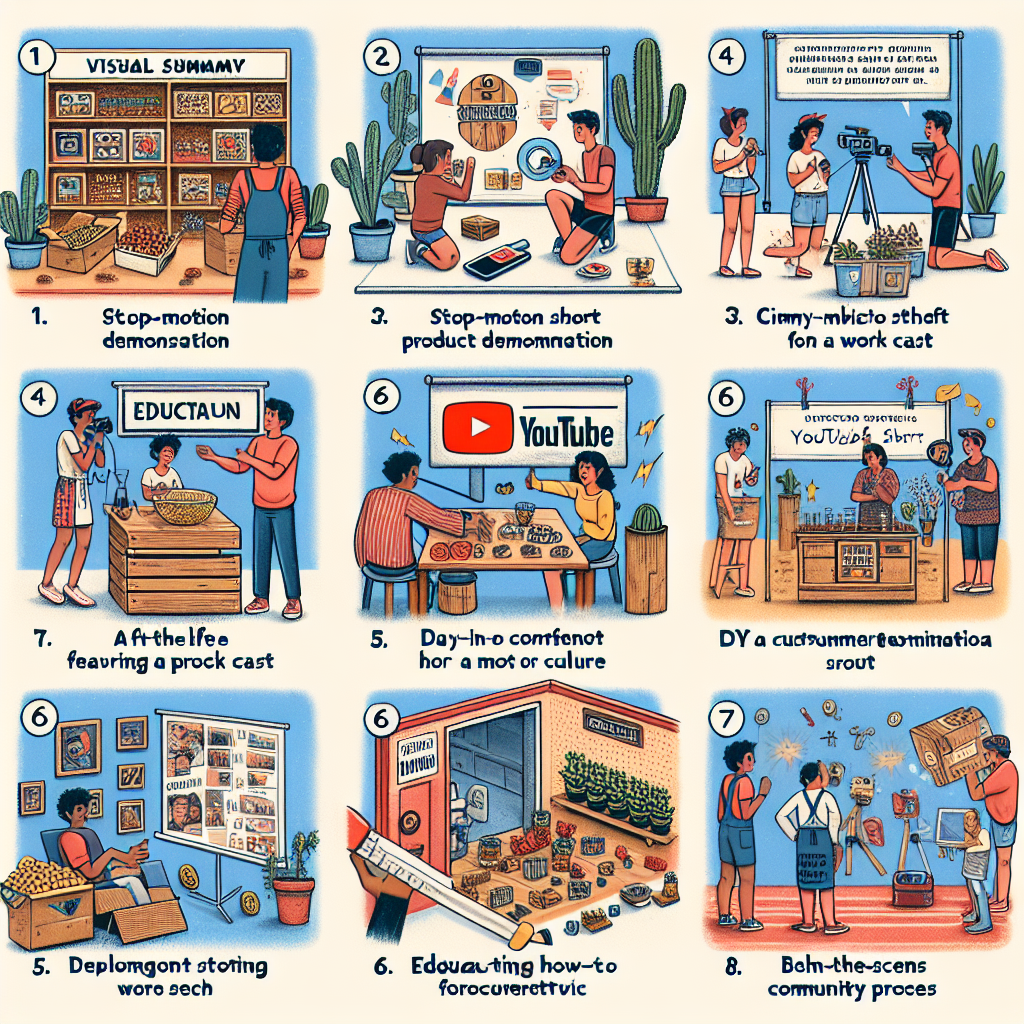 7 Captivating YouTube Shorts Concepts for Brands: Illustrations and Tactics