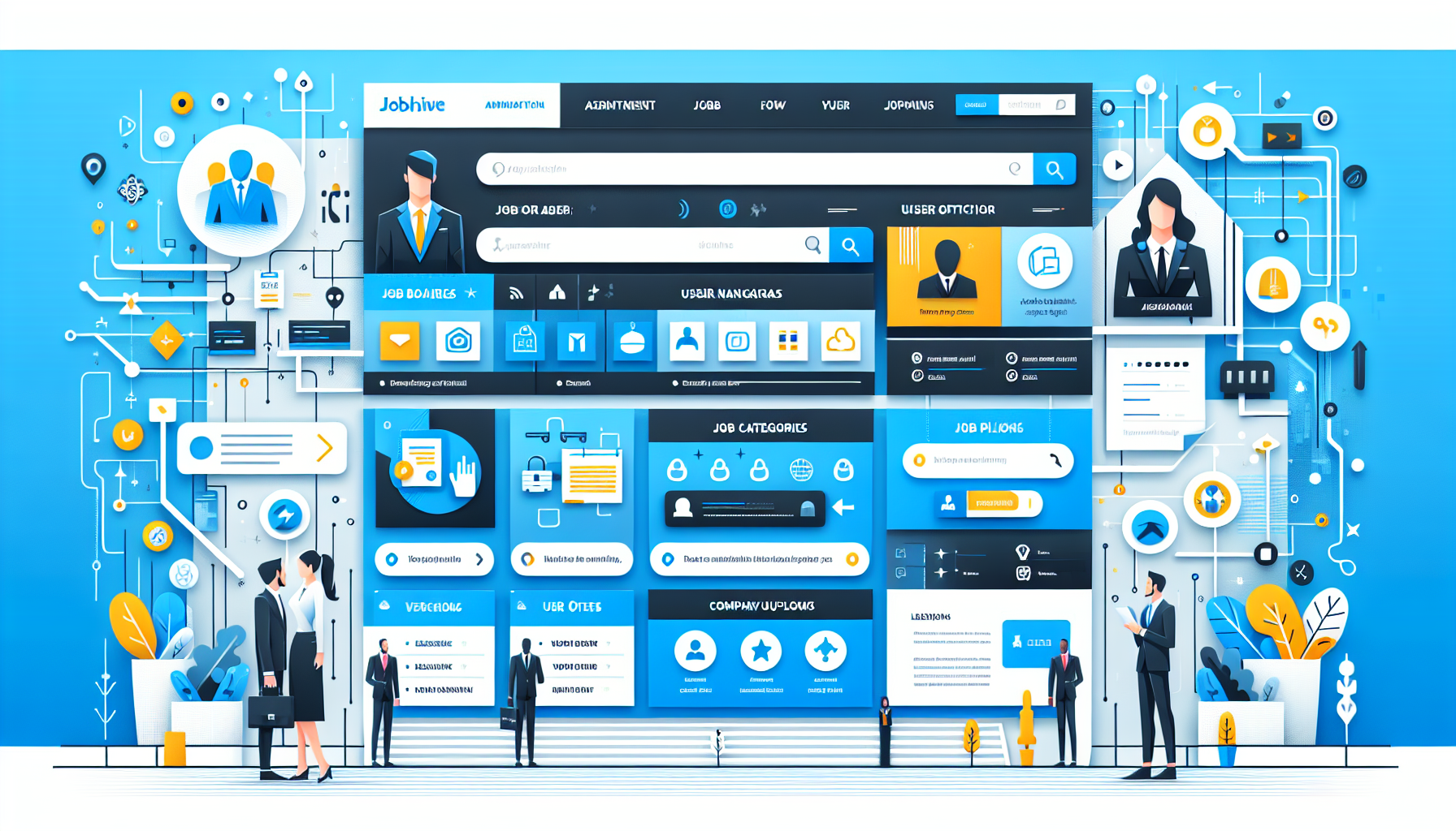 JobHive: A Contemporary and User-Friendly Job Board Theme for WordPress