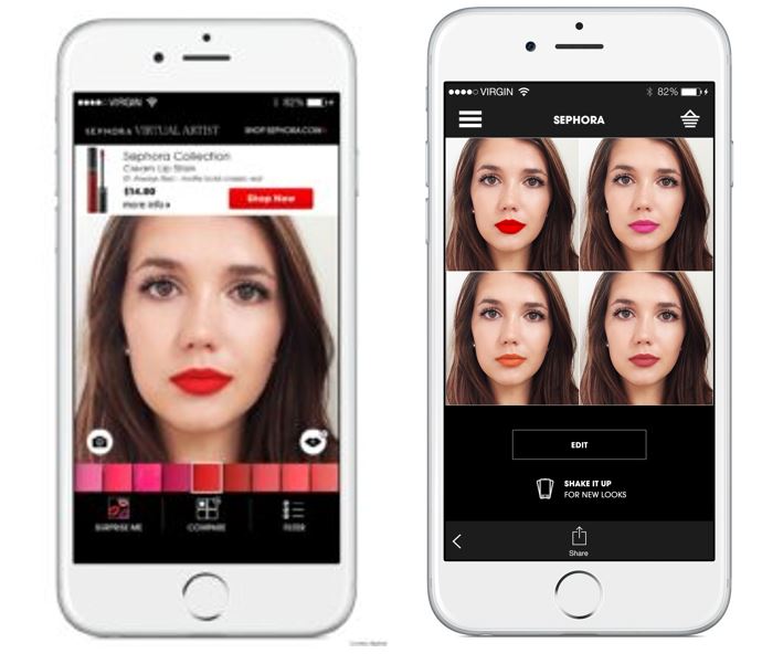 Sephora’s Virtual Artist engages users with augmented reality