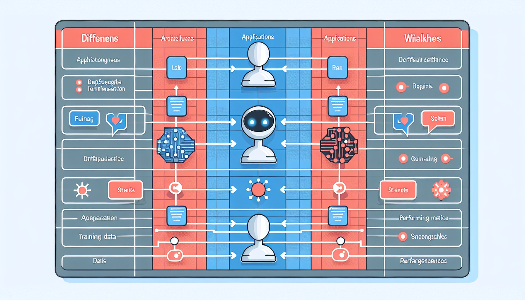 Comparative Analysis of DeepSeek and ChatGPT: Key Differences and Similarities