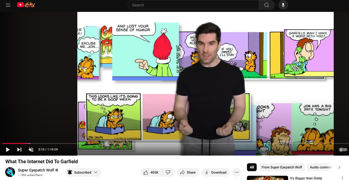 SuperEyepatchWolf prioritizes video quality, thus being categorized as a content creator