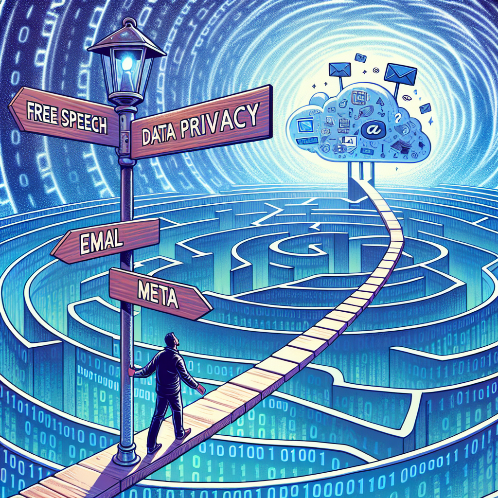 Navigating Free Speech, Meta, Data Privacy, and Email: Striking a Balance or Facing a Disconnect?