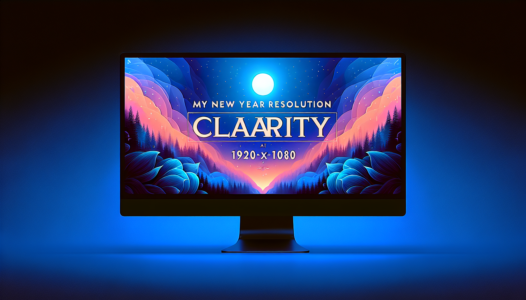 What's Your Resolution for the New Year? Mine is Clarity at 1920x1080 Screen