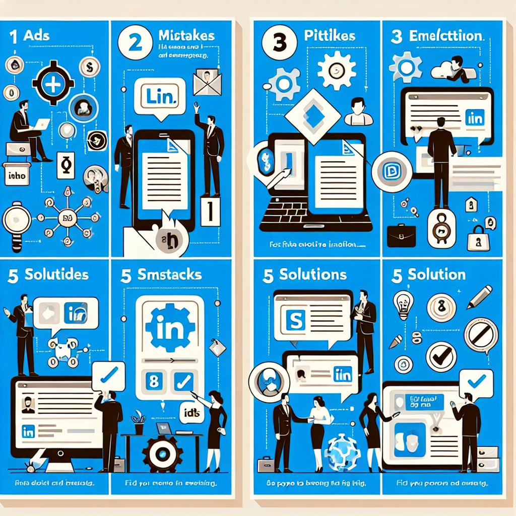5 Common LinkedIn Ads Mistakes and Effective Ways to Fix Them