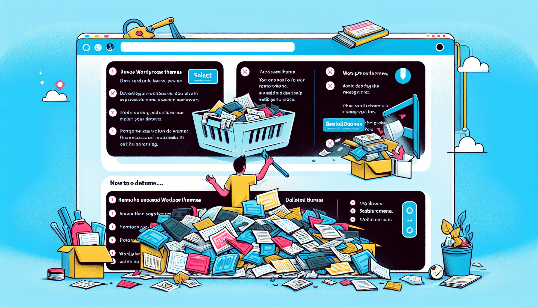 A Guide to Removing Unused WordPress Themes and Their Importance for Your Website