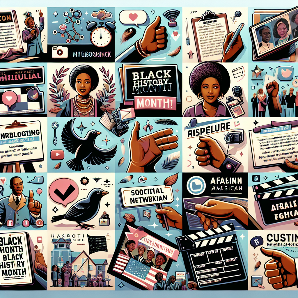 Successful Approaches to Celebrating Black History Month on Social Media and Various Platforms