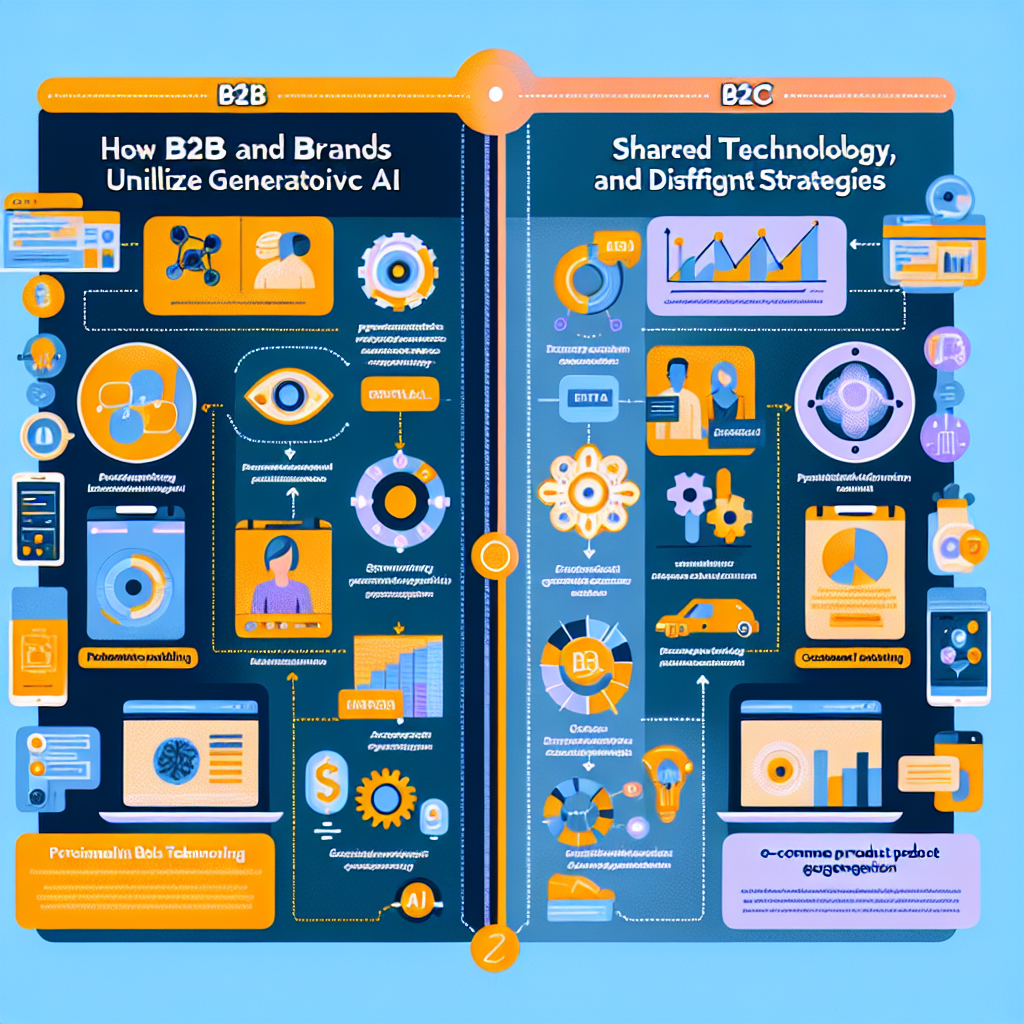 How B2B and B2C Brands Utilize Generative AI: Shared Technology, Distinct Strategies
