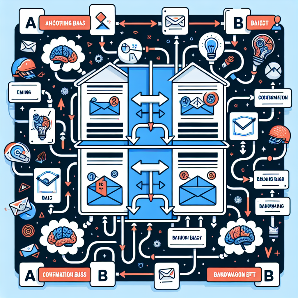 The Impact of Cognitive Biases on Email A/B Testing Results