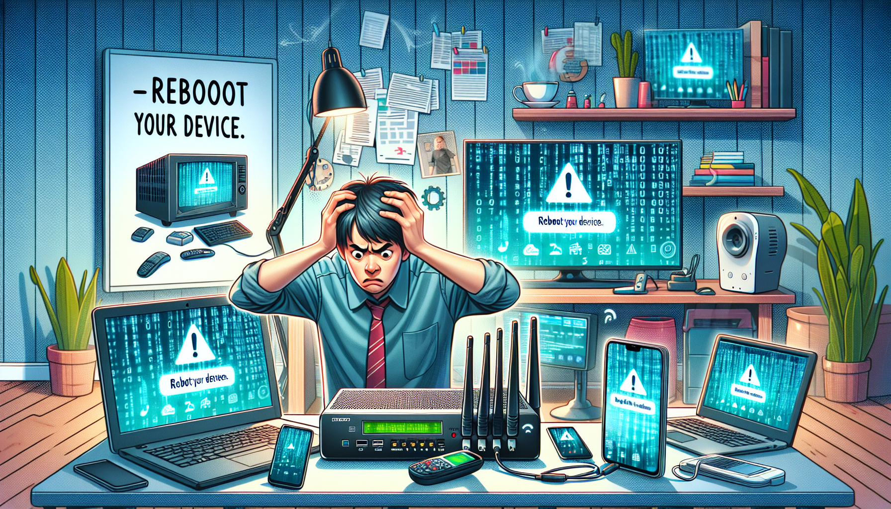 Troubleshooting Advice: Rebooting Devices to Fix Technical Problems ...